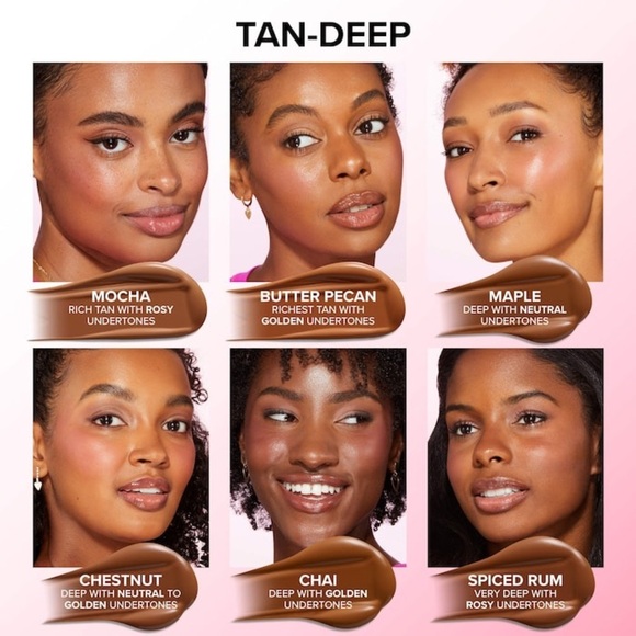 🆕 TOO FACED Born This Way Undetectable Medium Coverage Foundation MAPLE NIB - Picture 4 of 9